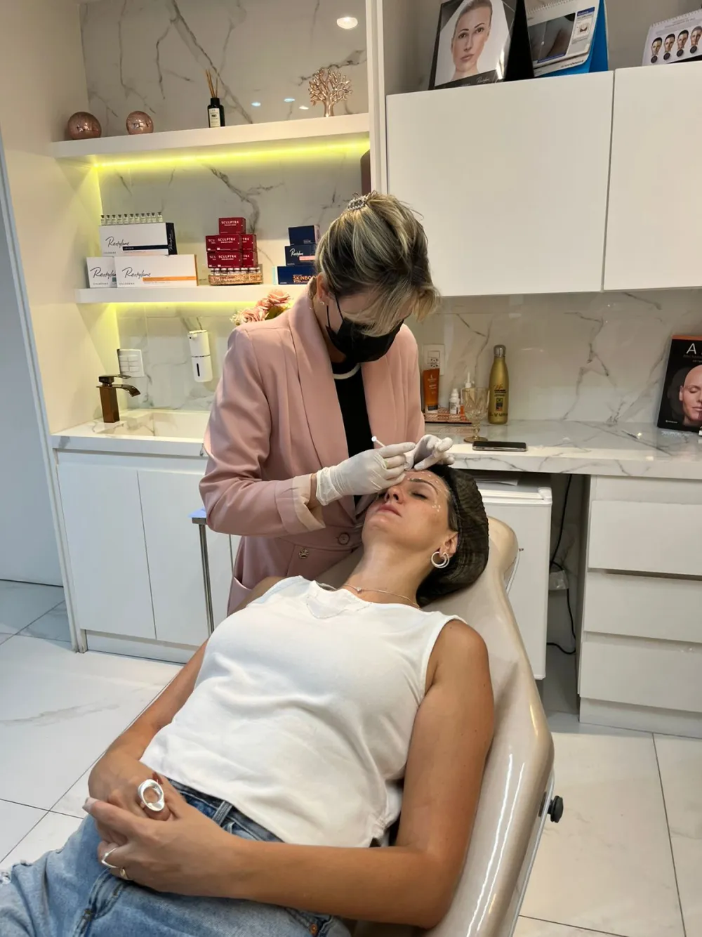 Sala de procedimentos da Face Doctor